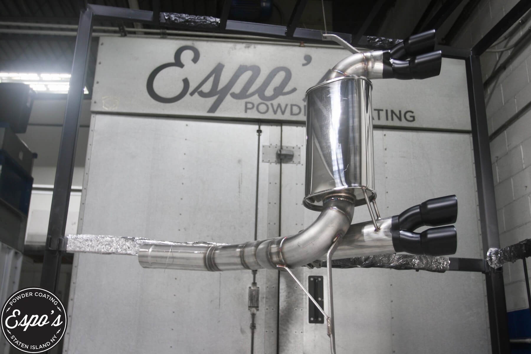 Enhancing Your Exhaust System with Espos Powder Coating NJ